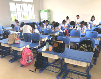 博仕有成塑鋼課桌椅入住民治集團，開啟校園三防時代